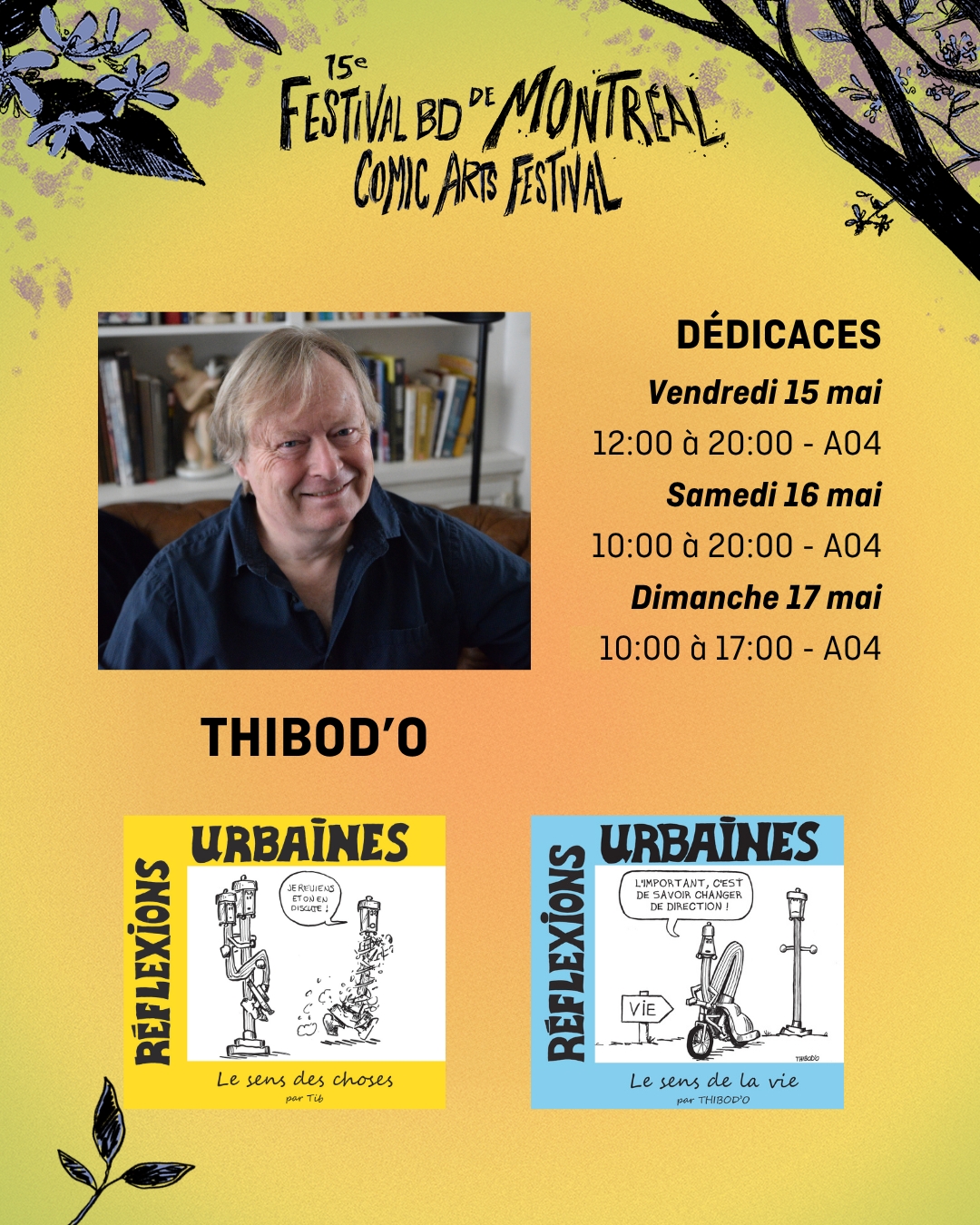 Affiche Festival Bande dessinée de Montréal 2026